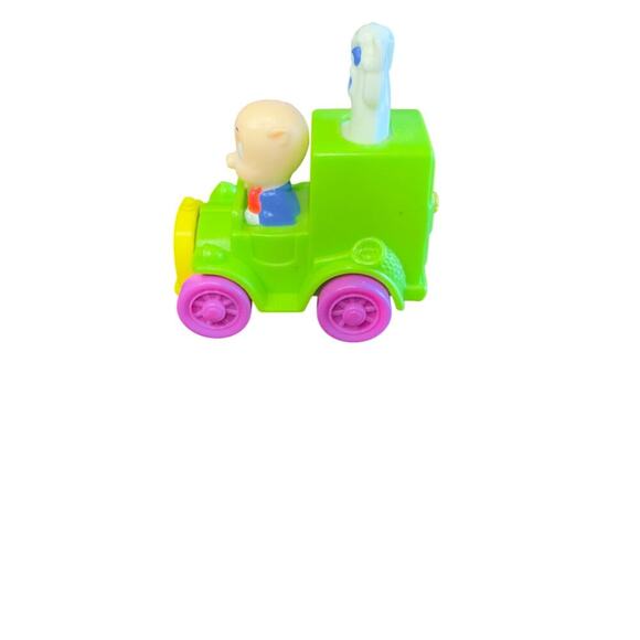 Vintage 1993 WARNER BROS Porkys Pig Ghost Catchers Toy Car Looney Tunes - Picture 5 of 6